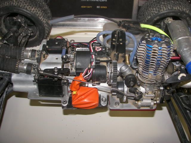 traxxas revo throttle linkage